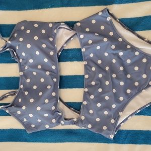 POLKA DOT XL ONE PIECE SWIMSUIT